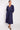 Birdie Navy Organic Cotton Twill Dress