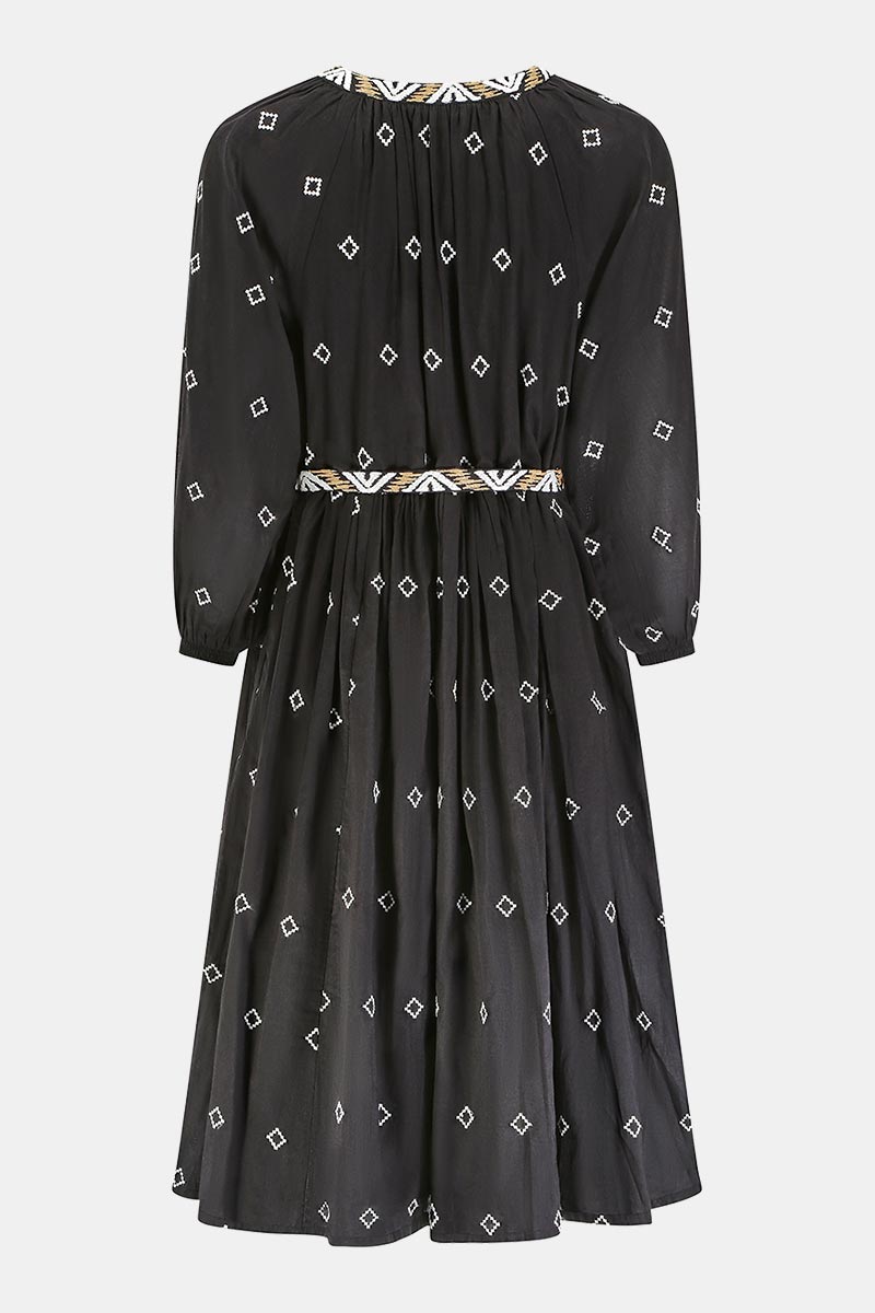 Nelle Black BCI Cotton Dress – east.co.uk