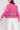 Model wears Blakely Hot Pink Embroidered Bomber Jacket