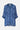 Flat shot front view of Elaine navy pintuck shirt