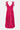 Flat shot back view of East Fleur Pink Spot Dress