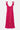 Flat shot front view of East Fleur Pink Spot Dress