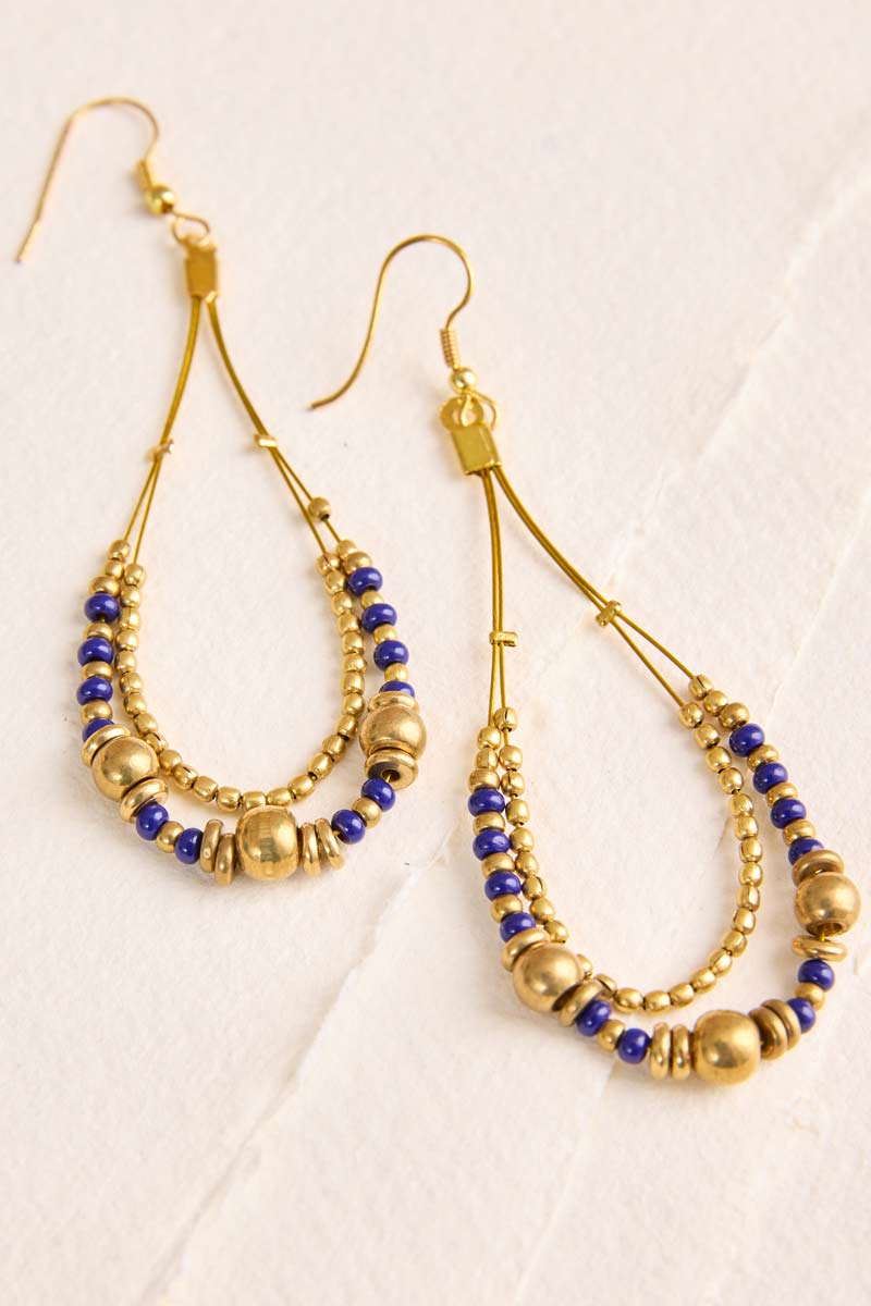 Shukra Blue Earrings