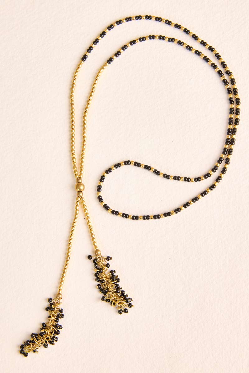 Iena Black Necklace