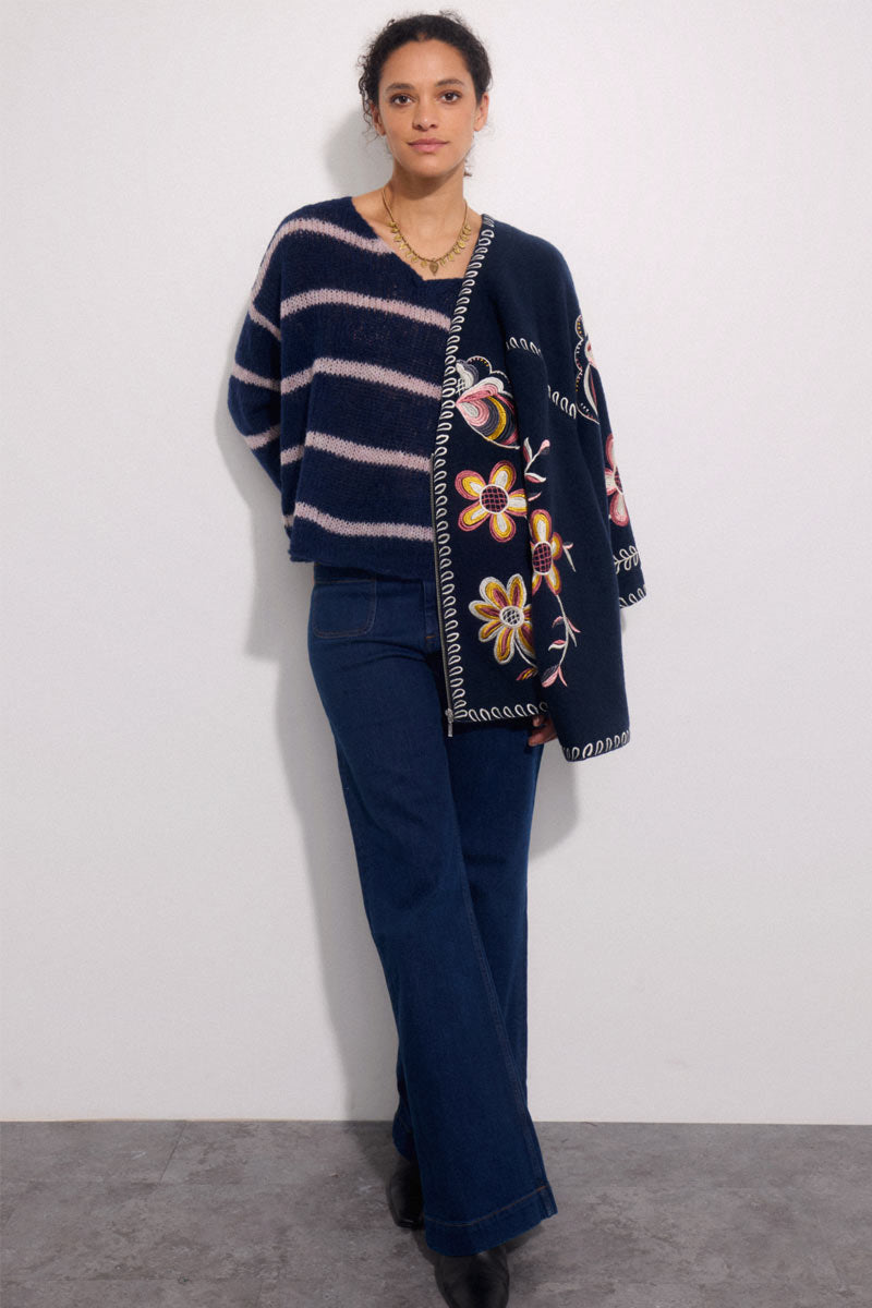 Anne Knitted Stripe Jumper