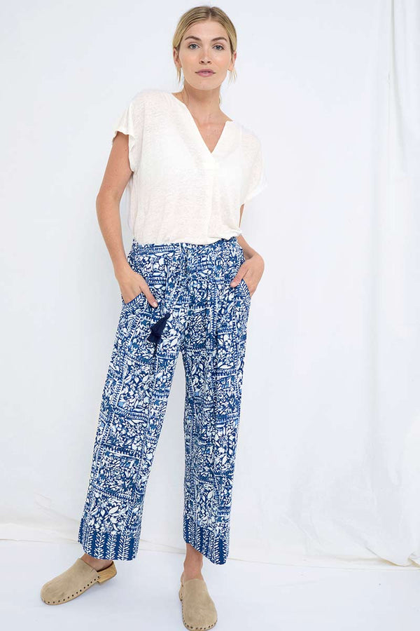 Jersey Printed Tapered Trousers  MS Collection  MS